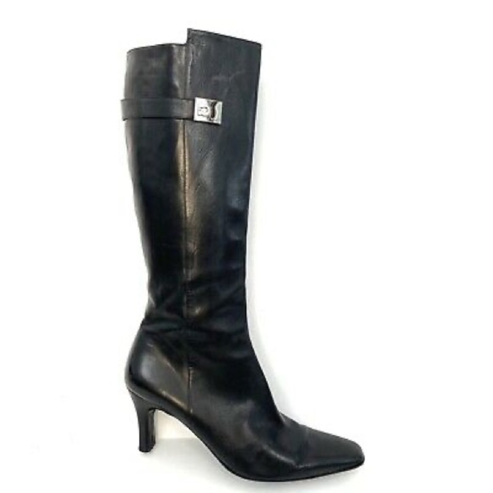 Salvatore Ferragamo Leather Boots